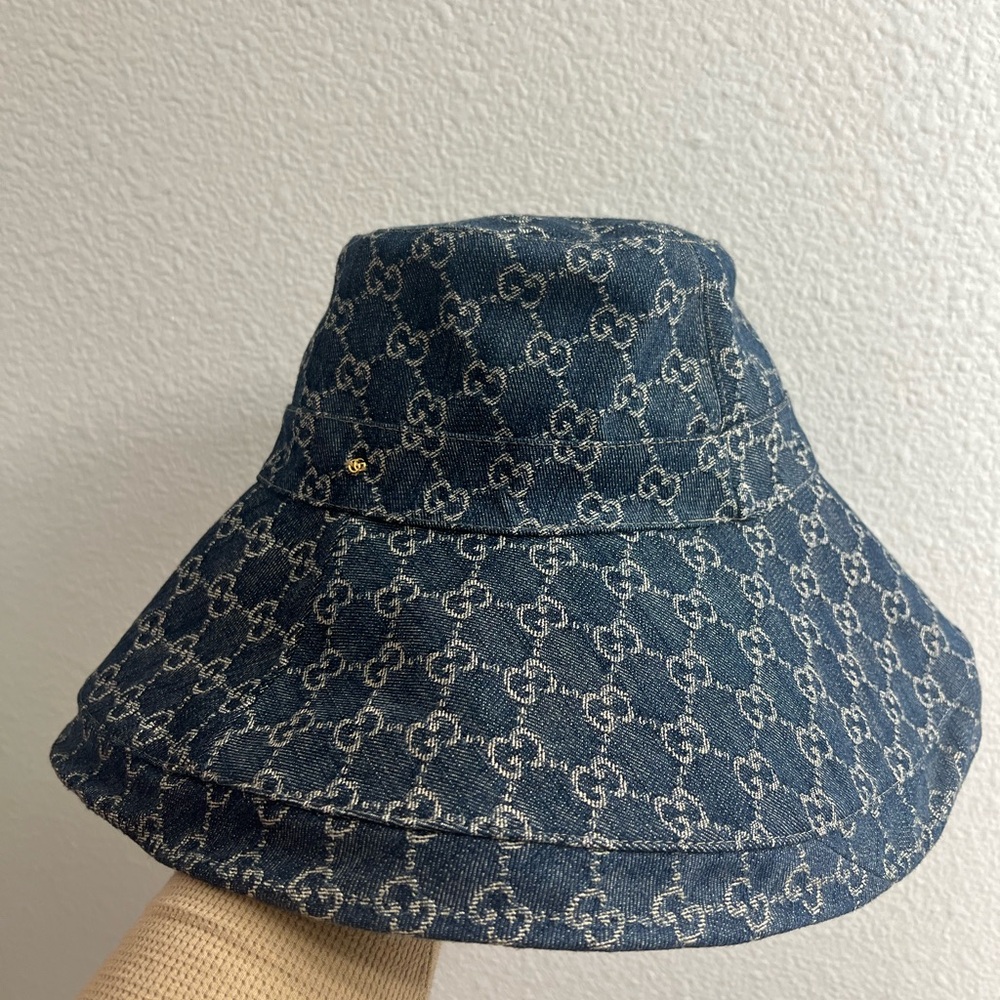 Gucci Navy Monogram Women's Hat